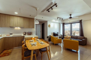 Muji X Rilakkuma - Seaview 3BR at 218 Tropicana Near Komtar Food Heaven Heritage with Netflix